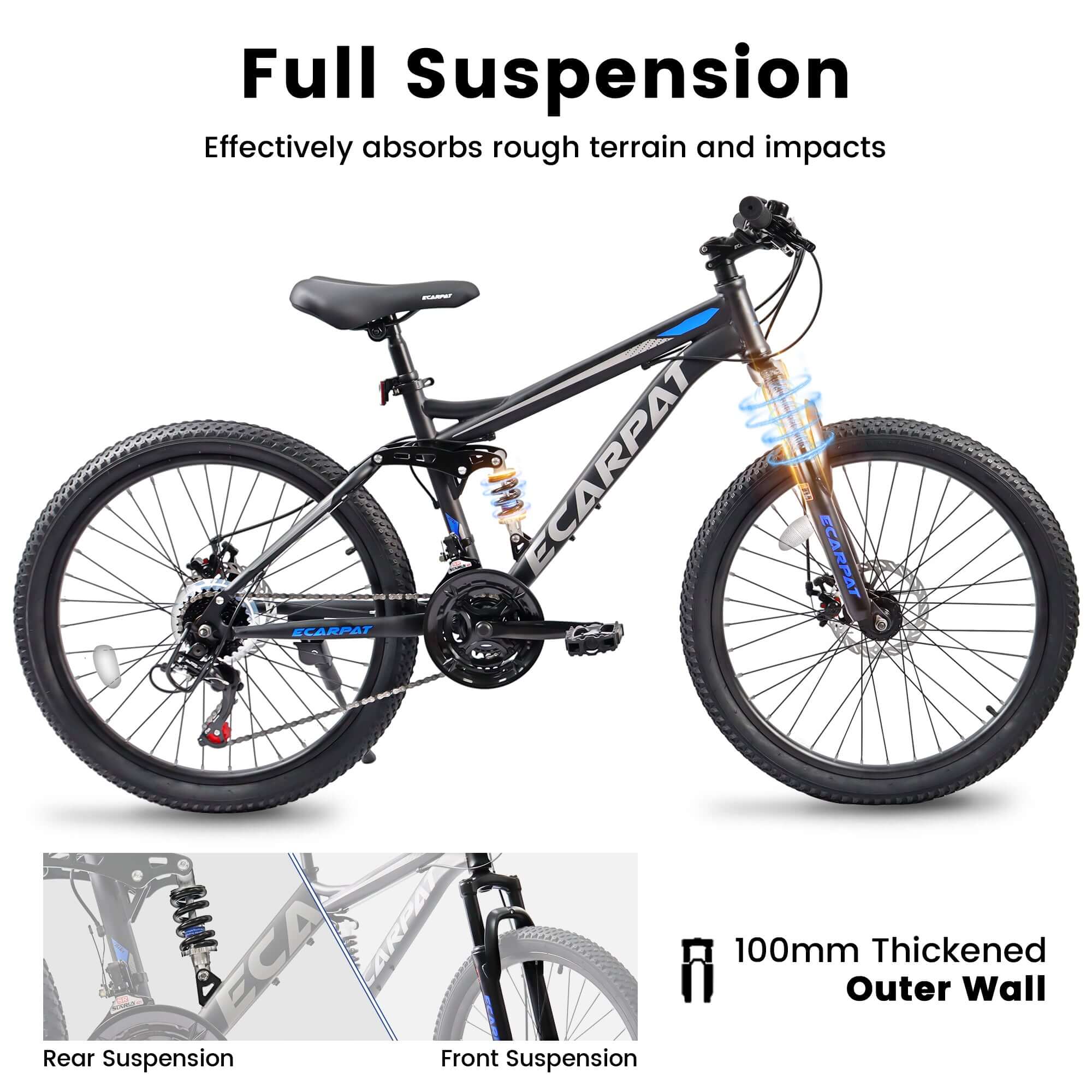 lightweight mountain bike A2460 24 Inch Mountain Bike