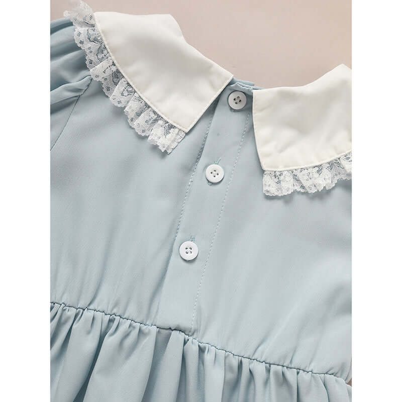 cute puff sleeve dress Toddler Girls&
