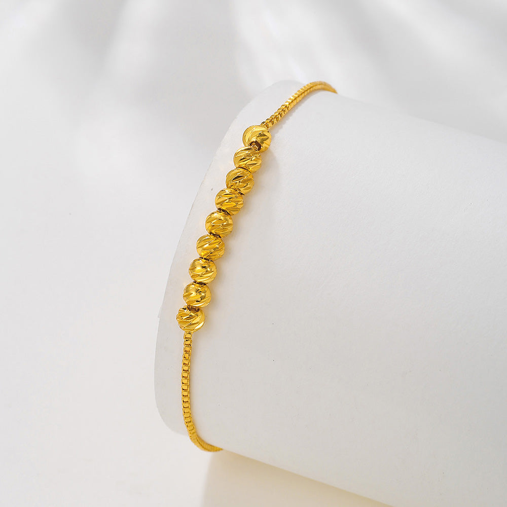 stylish gold bracelet 1pcs Gold Pulling Rope Bracelet
