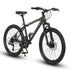 Durable mountain bike S24102 24 inch mountain bike for boys and girls with high-strength fork and stable design.