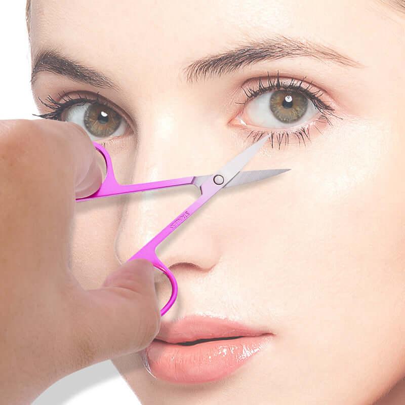 makeup eyebrow trimmer Stainless Steel Color Titanium Eyebrow Trimmer