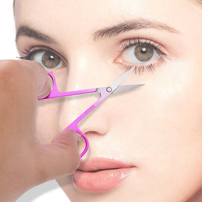 makeup eyebrow trimmer Stainless Steel Color Titanium Eyebrow Trimmer