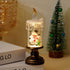 Christmas Decorations Candle Light Scene Layout Call Snowman