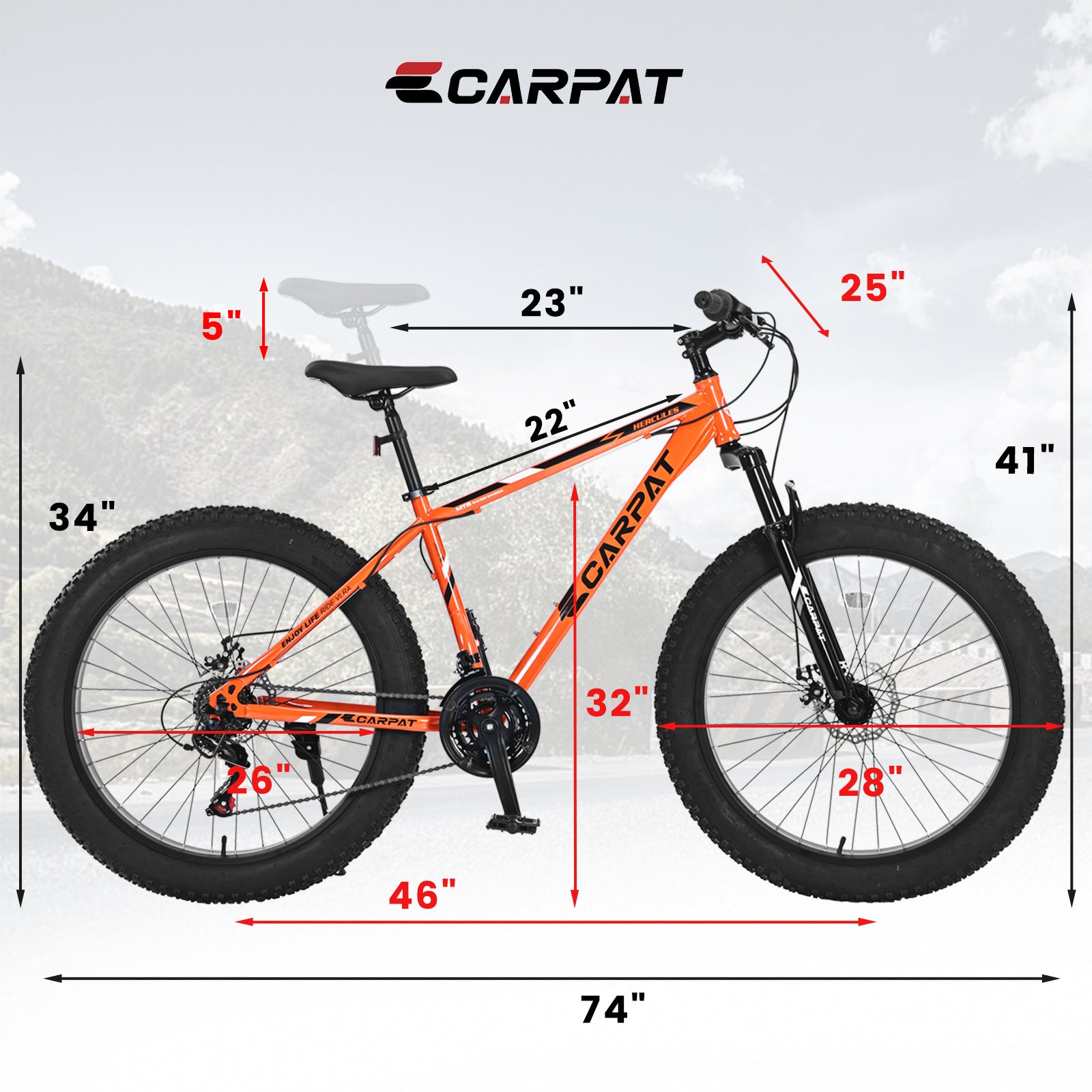 Bicycle S26109-ORANGE