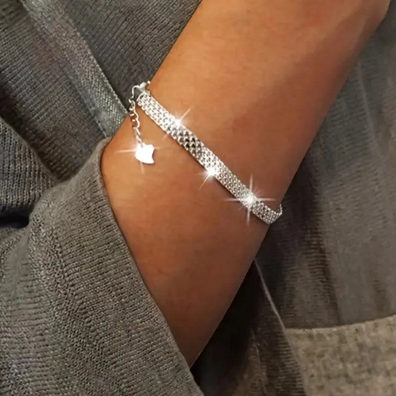 Daily wear jewelry Mesh Chain Bracelet