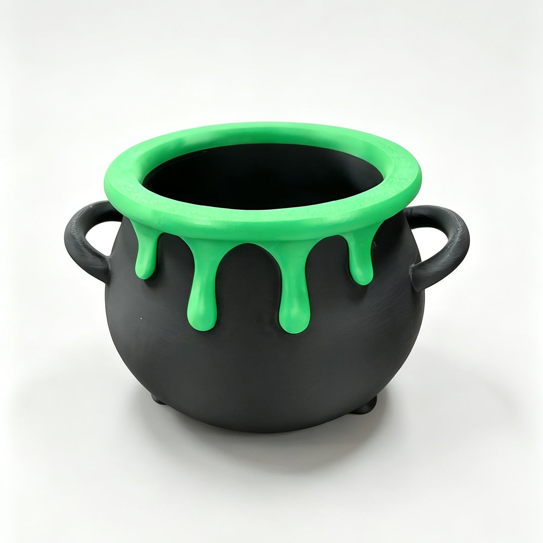Halloween Witch Cauldron Storage Bowl, Spooky Candy Holder Snack Bowl, Desktop Organizer For Party Table Decor