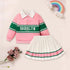 toddler girls outfit Girls 2 Piece Outfit Letter Graphic Print Pink