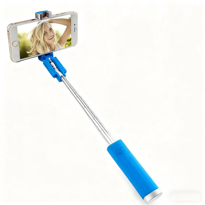 phone selfie stick Lipstick Selfie Stick-Blue 4302